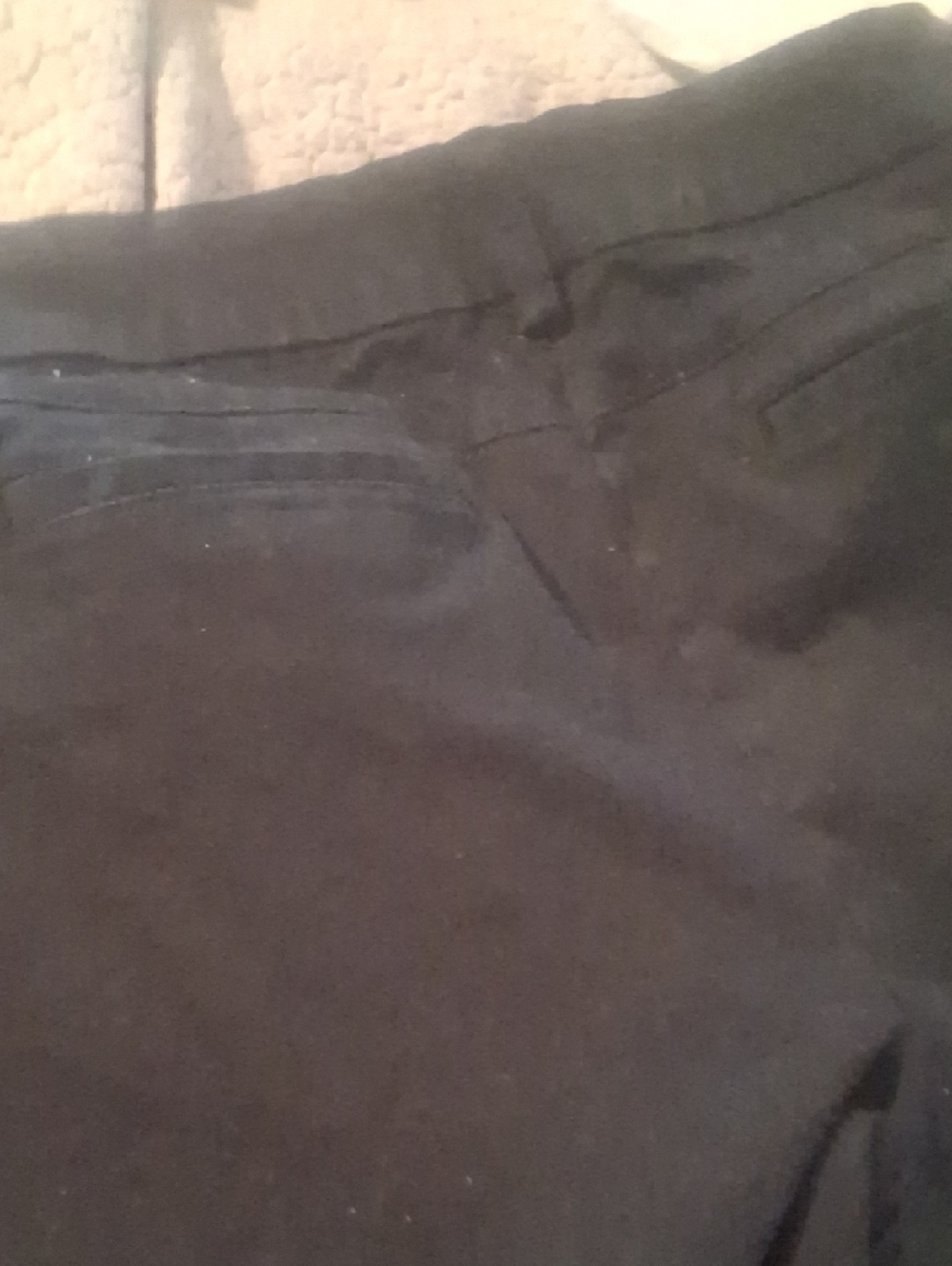 Lee Modern Series Black Straight Leg Pants Women's Size 16 Regular - Picture 9 of 10